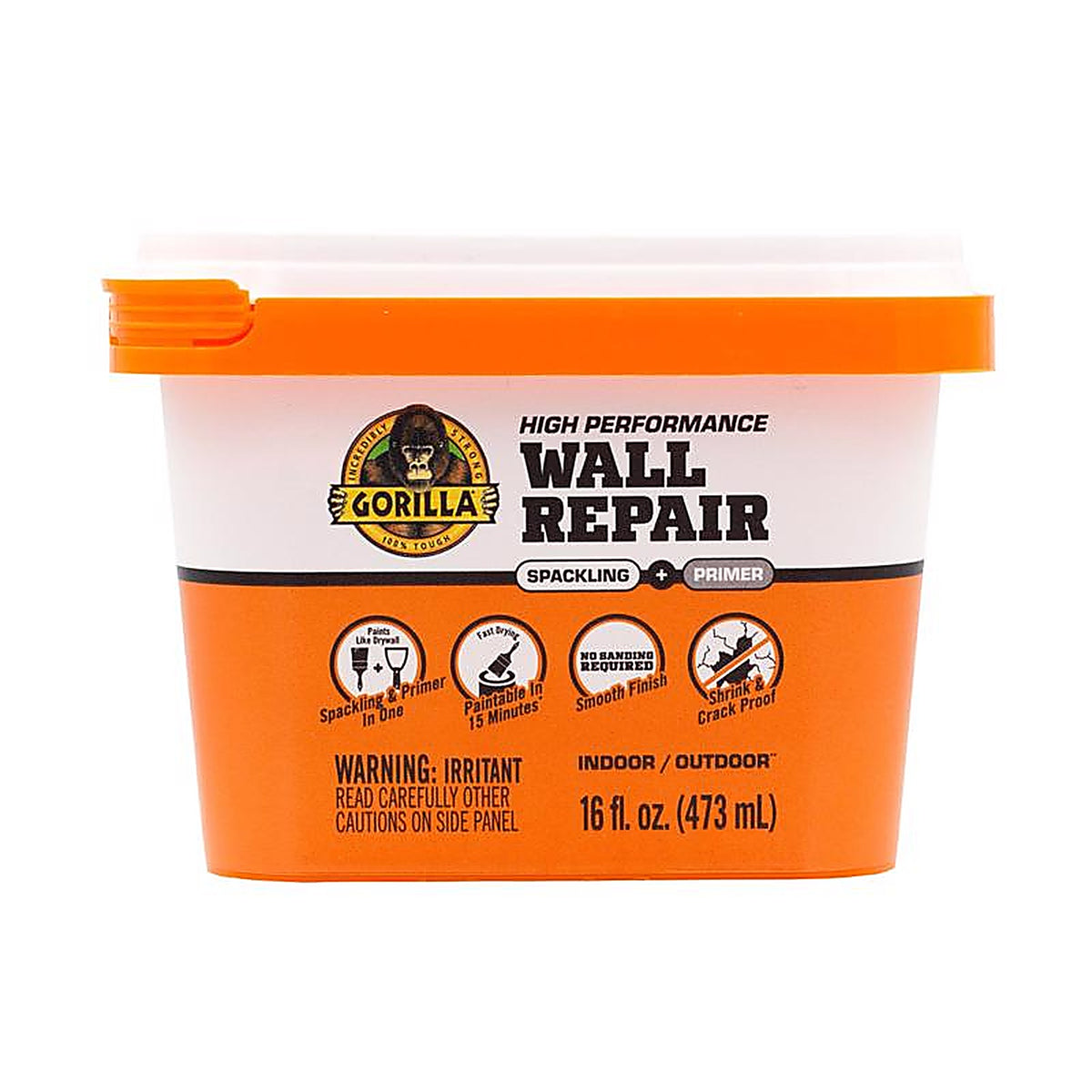 Gorilla - 103963 - White in. W X Wall Repair in. L Indoor and Outdoor