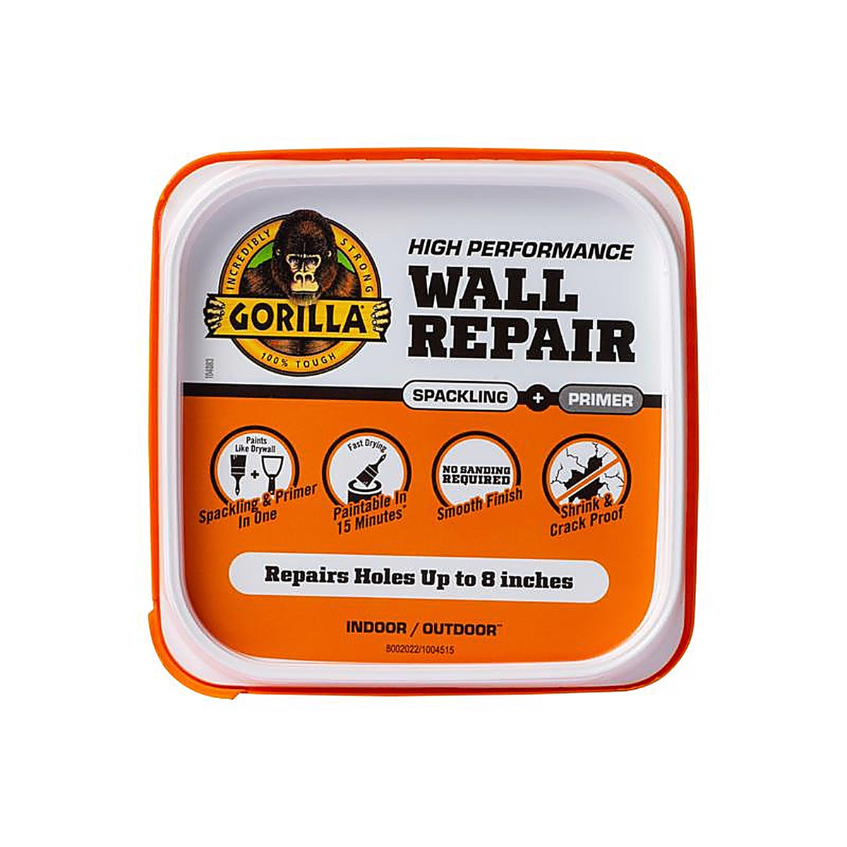 Gorilla - 103963 - White in. W X Wall Repair in. L Indoor and Outdoor