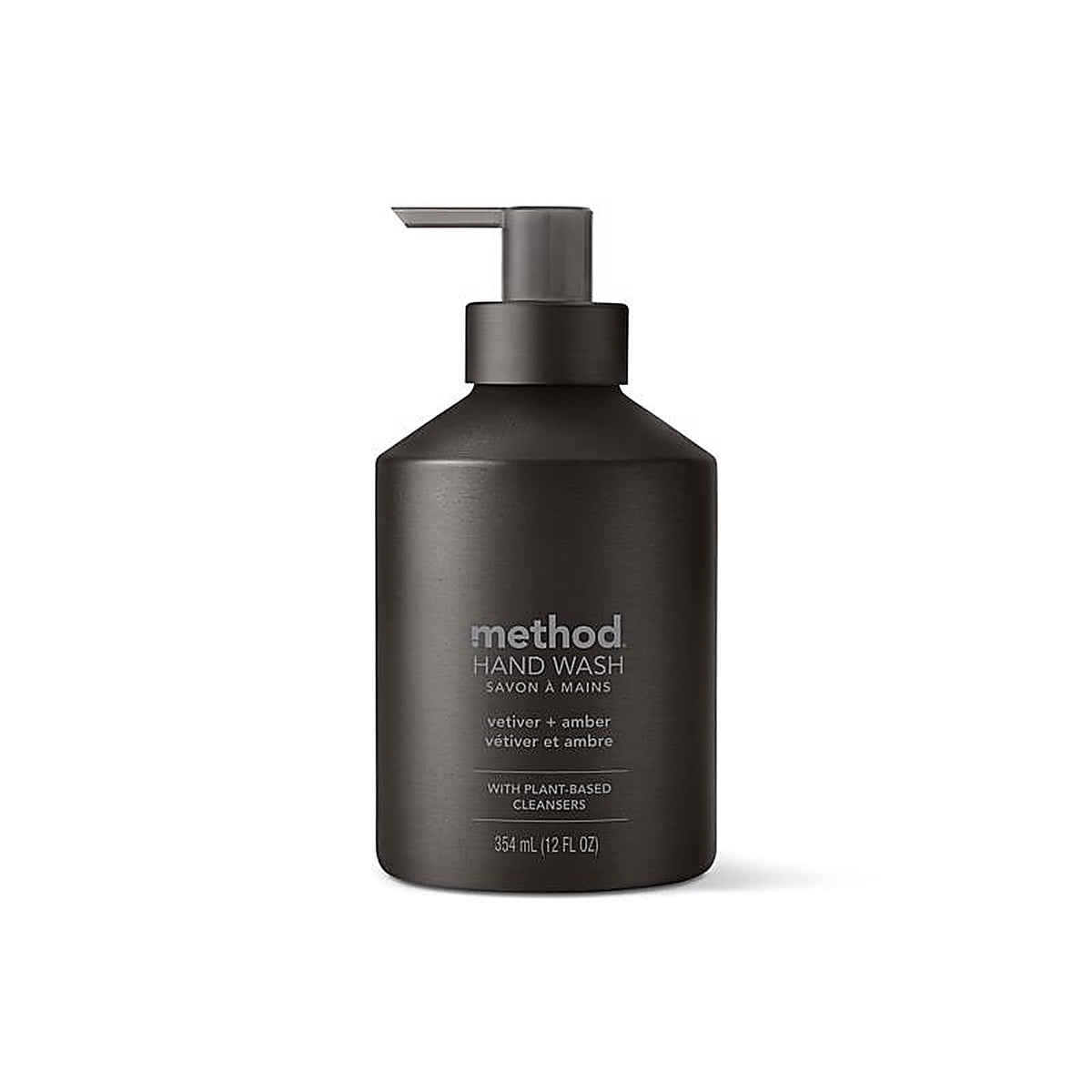 Method 327626 Premium Vetiver & Amber Scent Gel Hand Wash 12 oz