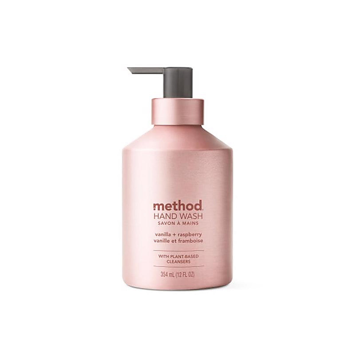 Method 327629 Premium Vanilla & Raspberry Scent Antibacterial Gel Hand Wash 12 oz