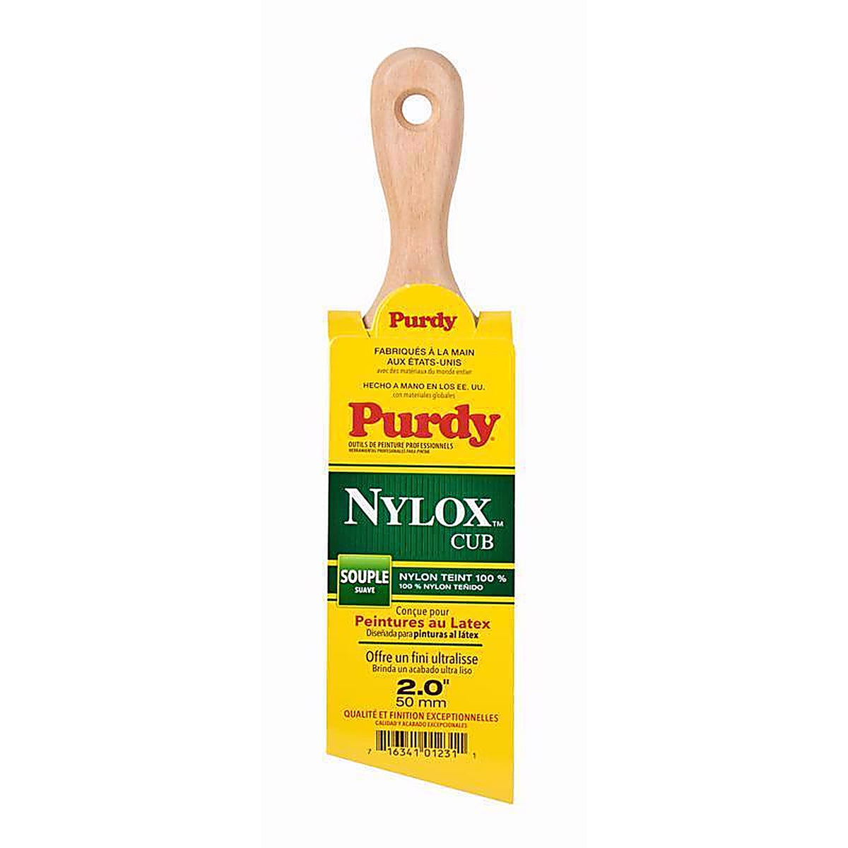 Purdy 144153220 Nylox 2 in. Soft Angle Paint Brush
