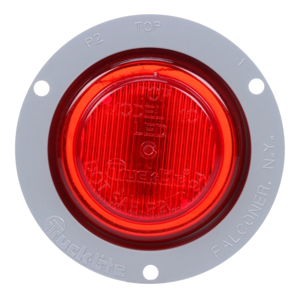 Trucklite 10251R LED 10 Series M/C Light & Flange