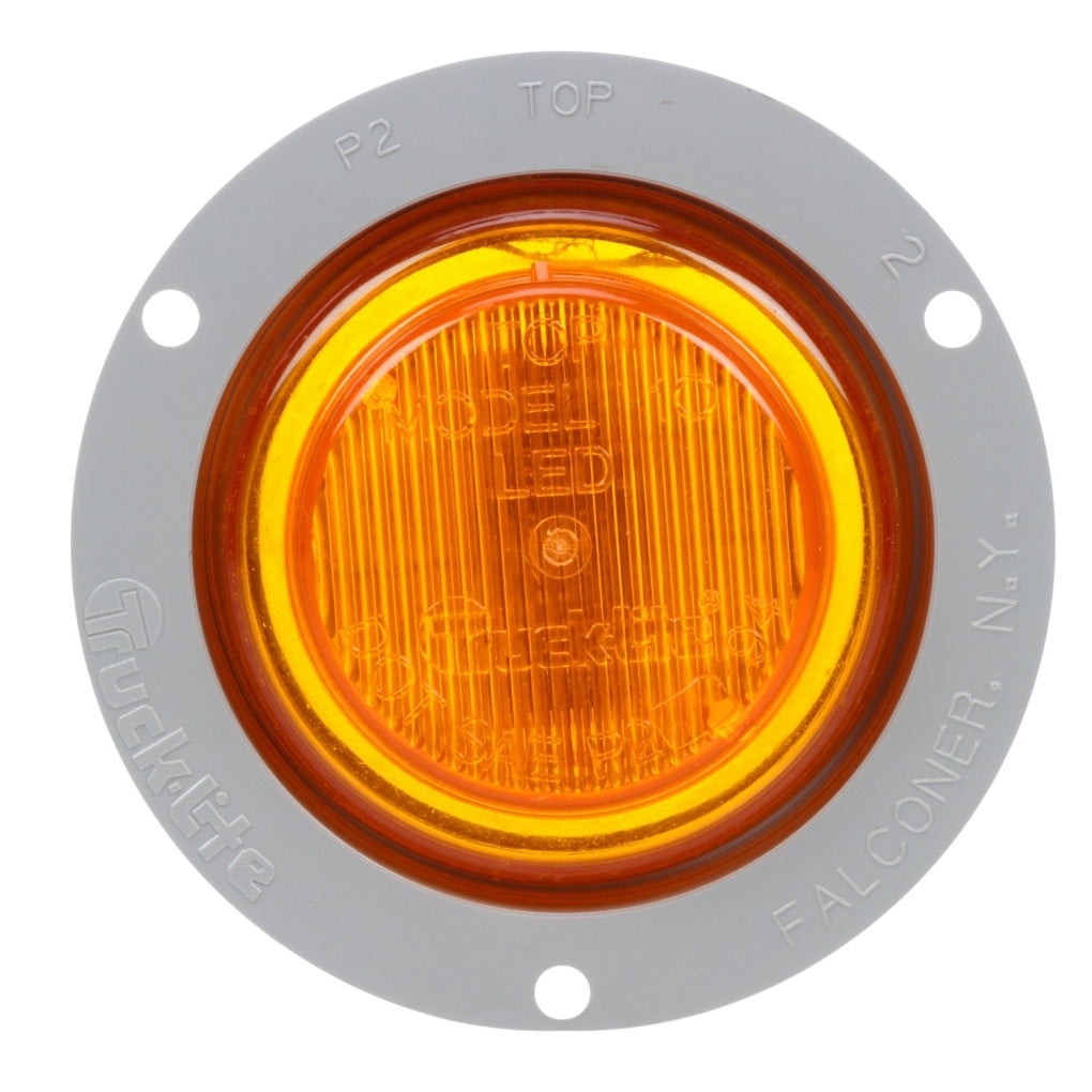 Trucklite 10251Y LED 10 Series M/C Light & Flange