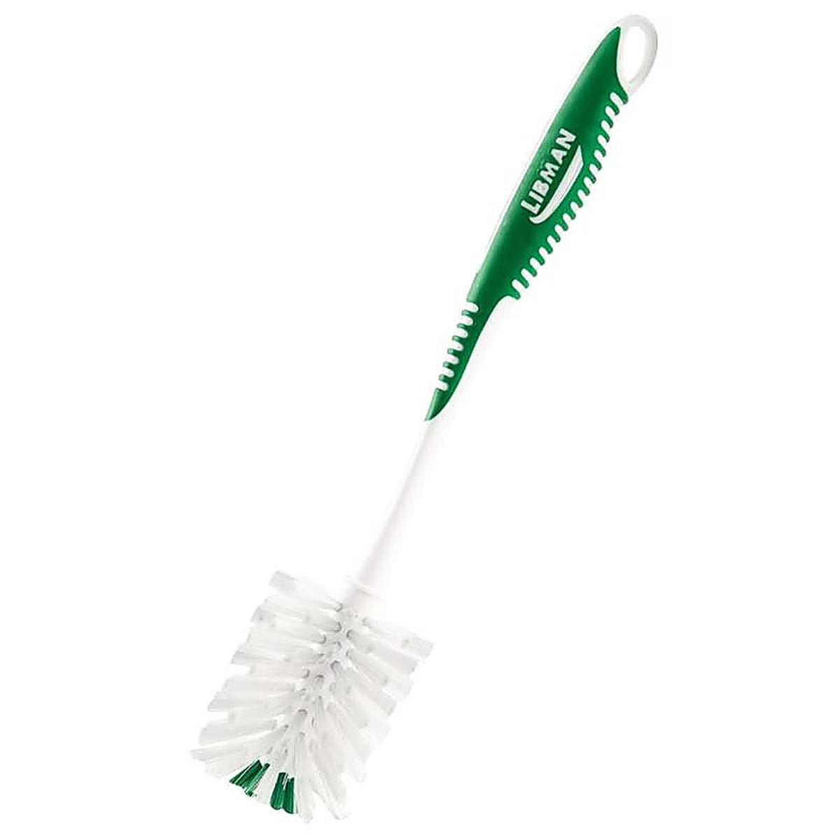 Libman 1352 2.5 in. W Soft Bristle 12 in. Plastic/Rubber Handle Bottle Brush