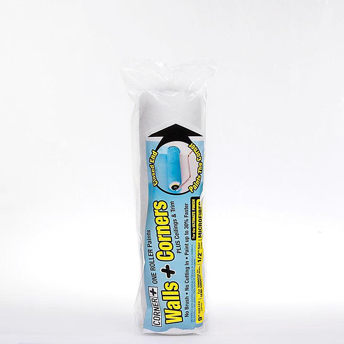Corner + Roller - 64212 - Microfiber 2.5 In. W X 1/2 In. Regular Paint Roller Cover 1 Pack
