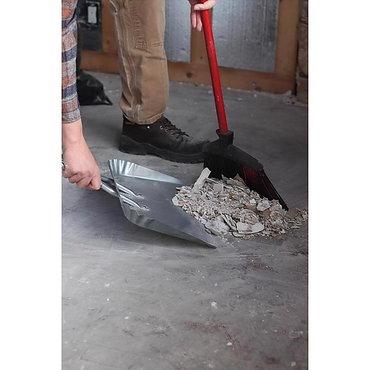 Fulton - 382G - Steel Heavy Duty Dust Pan