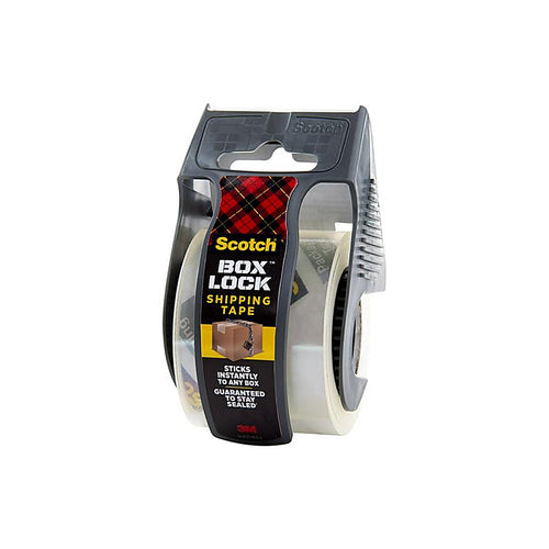 3M 195 Scotch Box Lock 1.88 in. W X 22.2 yd L Packing Tape Clear