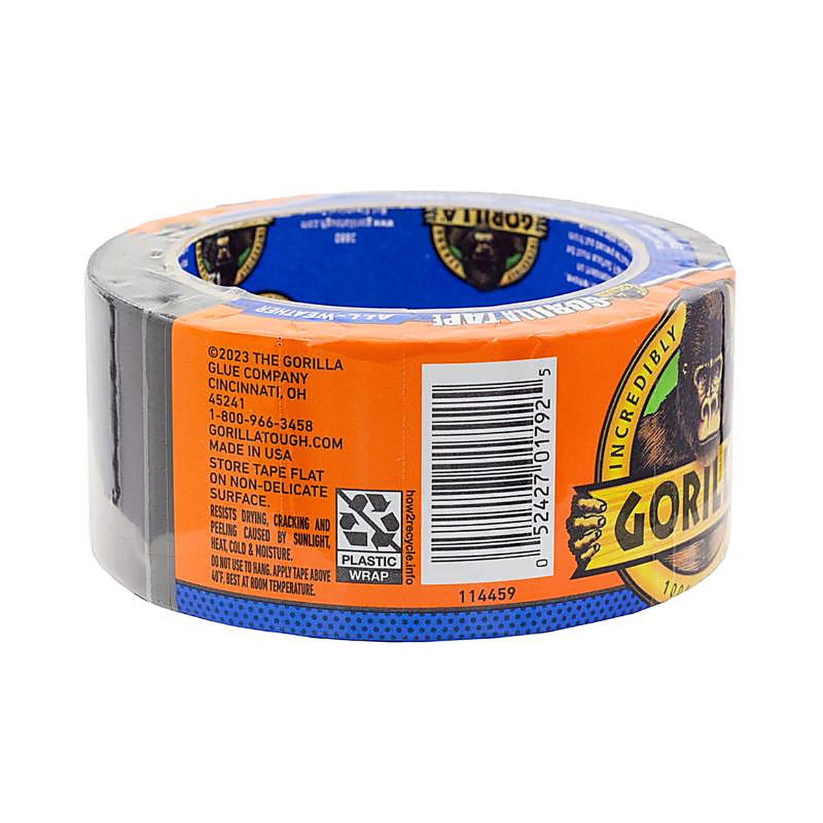 Gorilla - 110418 - All Weather 1.88 In. W X 10 Yd L Black Repair Tape