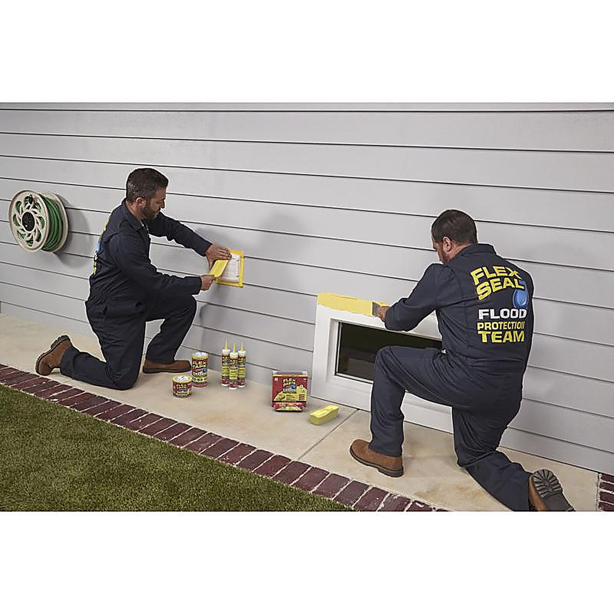 FLEX - RTSYELR0420 - Seal Family of Products Flood Protection 3.75 In. W X 20 Ft. L Yellow Waterproof Repair Tape