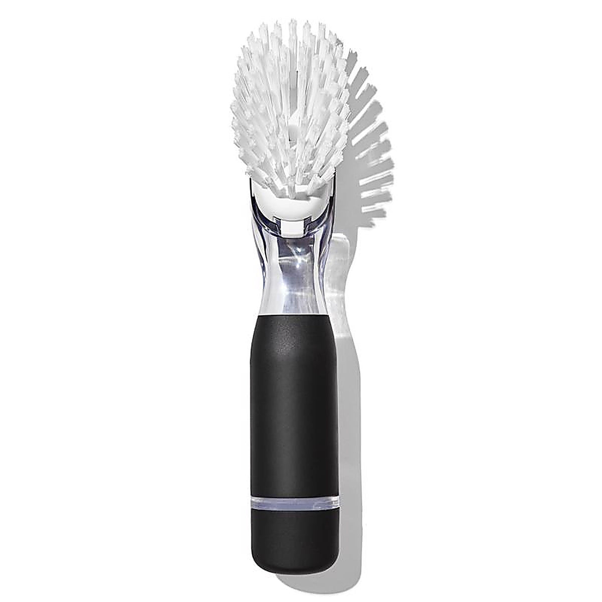 OXO - 12361700 - Good Grips 1 In. W Medium Bristle Plastic/Rubber Handle Soap Dispenser Dish Brush