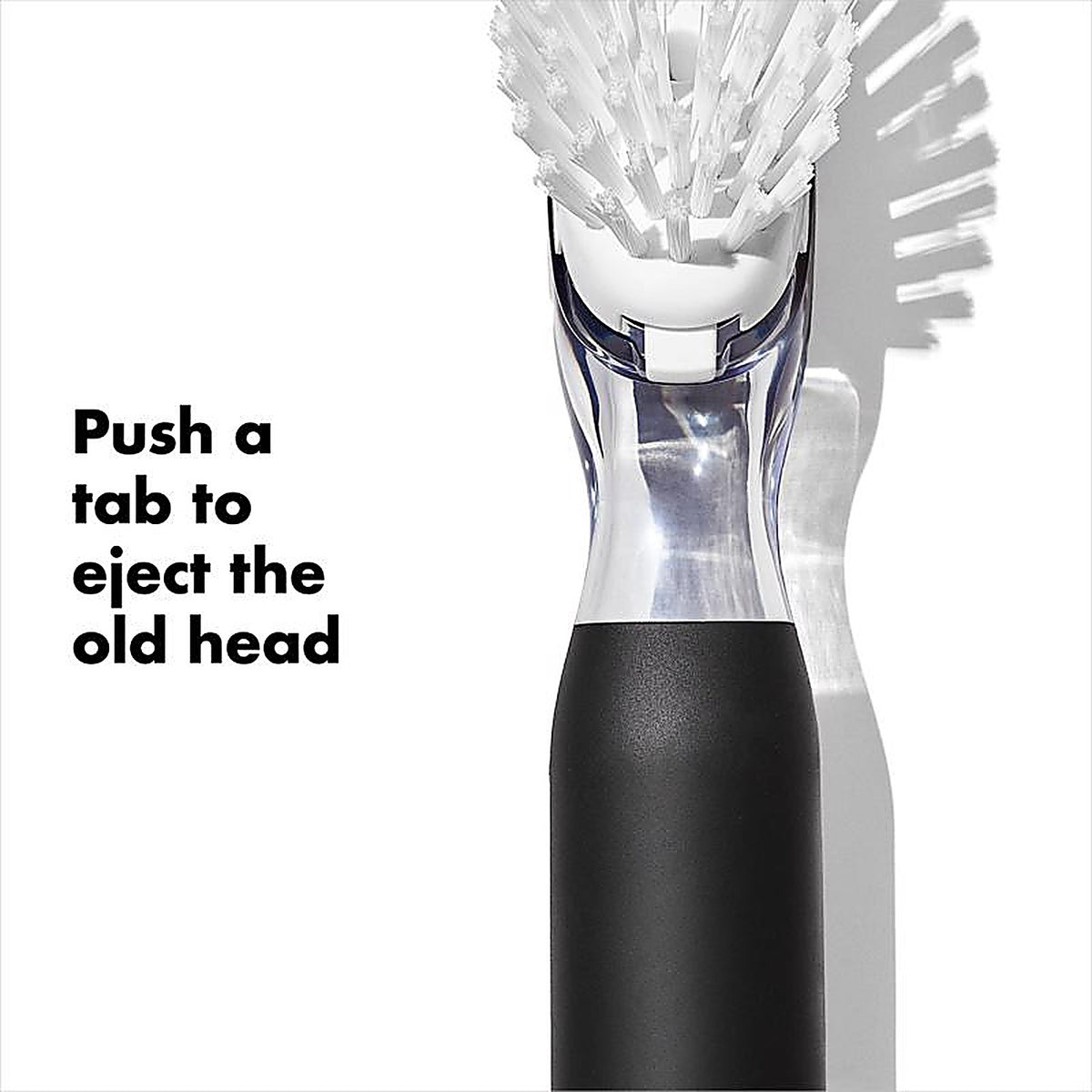 OXO - 12361200 - Good Grips 1 In. W Soft/Medium Bristle Plastic Handle Dish Brush Refill