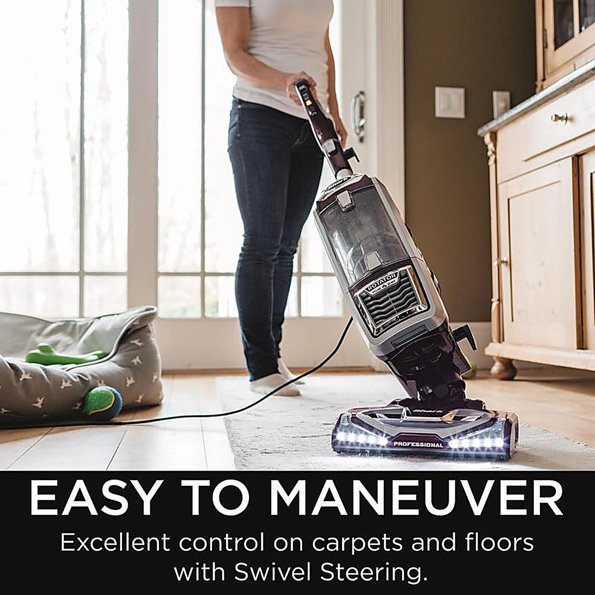Shark - NV752 - Bagless Corded Hepa Filter Upright Vacuum