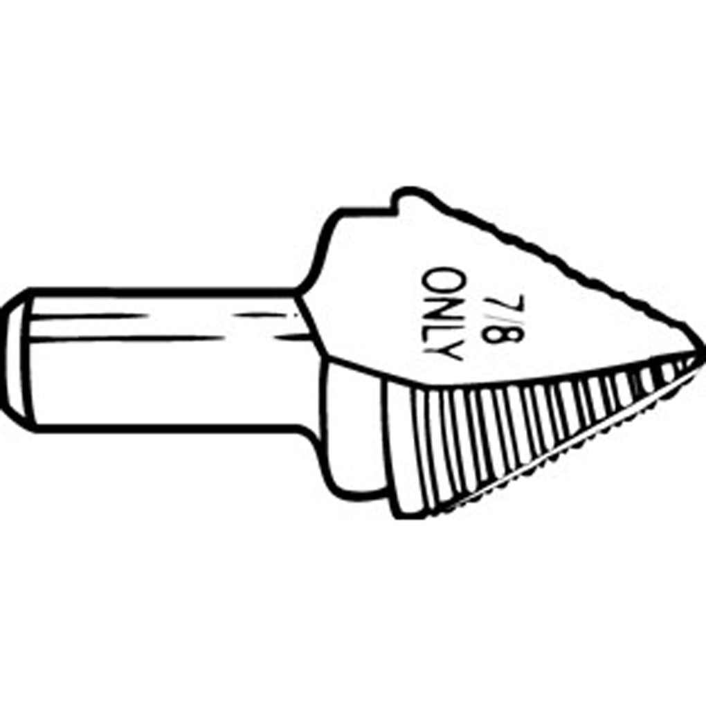 IRWIN 10311 #11 High Speed Steel Fractional Self-Starting Drill Bit, 7/8in.