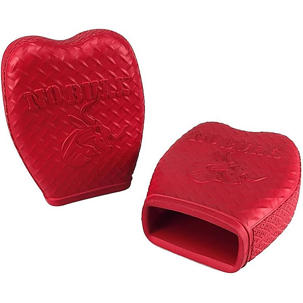 No Bull - HW-001-010 - Nakoma Products Rubber/Steel Red Ladder Bumper Covers 2 Pack