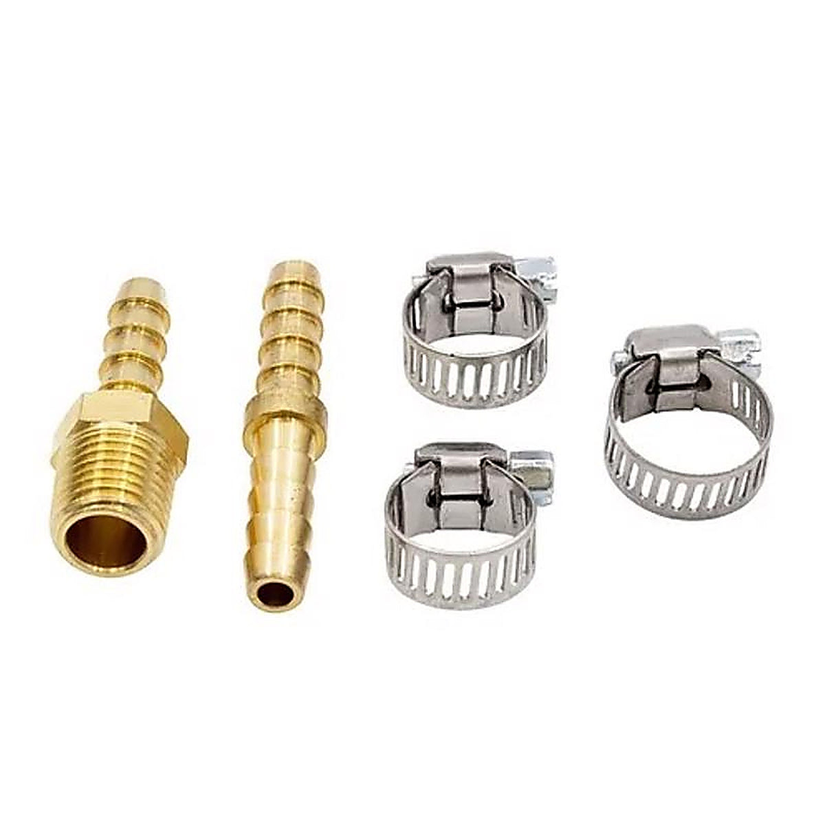 Tru-Flate - TRFL41303 - Air Hose Repair Kit for Male Hose Fitting 1/4 In. 5 Piece