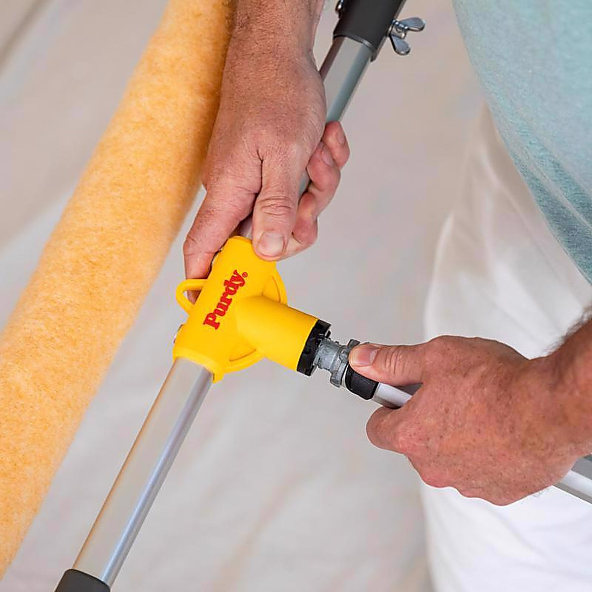 Purdy - 14B753018 - Revolution 18 In. W Regular Paint Roller Frame Threaded End