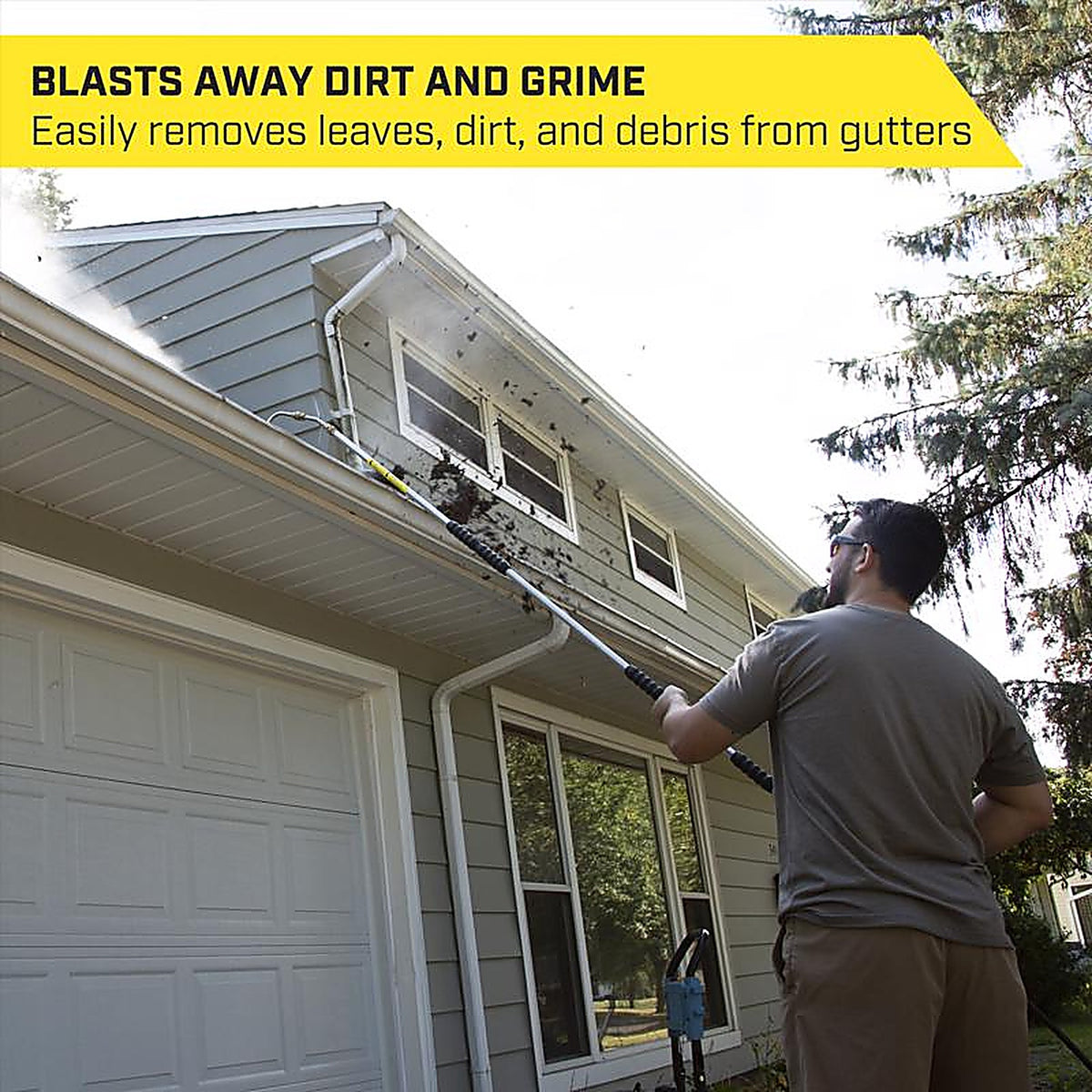 SurfaceMaxx - SGY-PWA1087 - Gutter Cleaner Attachment 4500 PSI