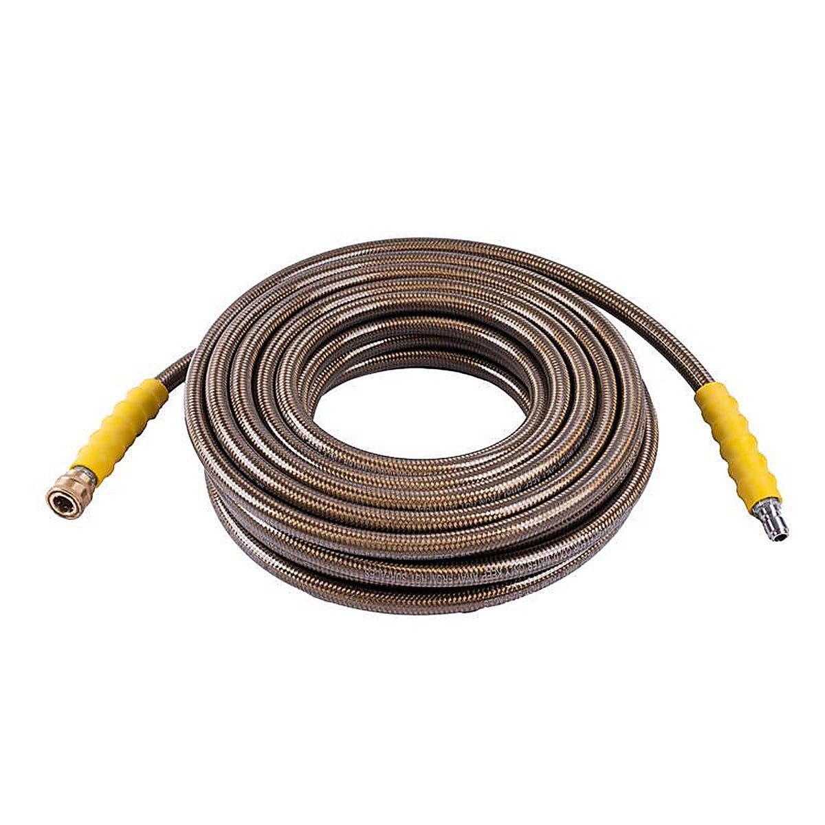 SurfaceMaxx - SGY-PWA1204 - 3/8 In. D X 50 Ft. L Steel and Polyester Braided Pressure Washer Hose 4500 PSI
