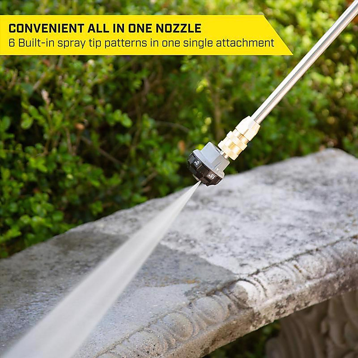 SurfaceMaxx - SGY-PWA72 - 6-In-1 Change-Over Spray Nozzle 3600 PSI