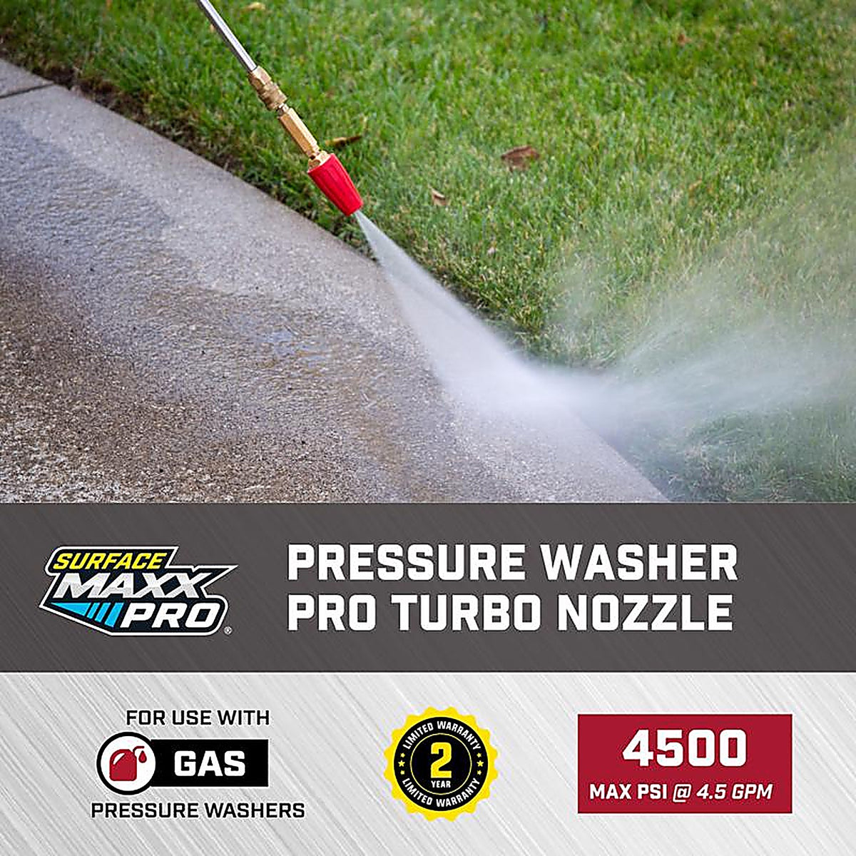 SurfaceMaxx - SGY-PWA76 - Turbo Nozzle 4500 PSI