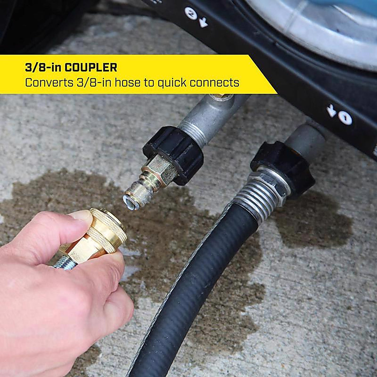 SurfaceMaxx - SGY-PWA6 - 3/8-In Quick Connect Plug 4500 PSI