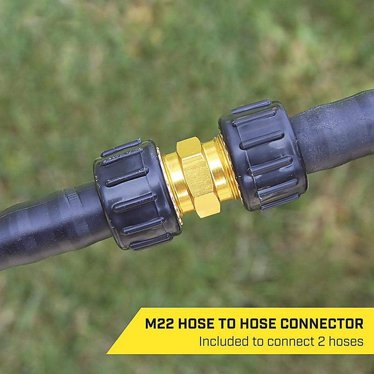 SurfaceMaxx - SMX-PWA319 - 5/16 In. D X 25 Ft. L M22 Replacement Pressure Washer Hose 3200 PSI