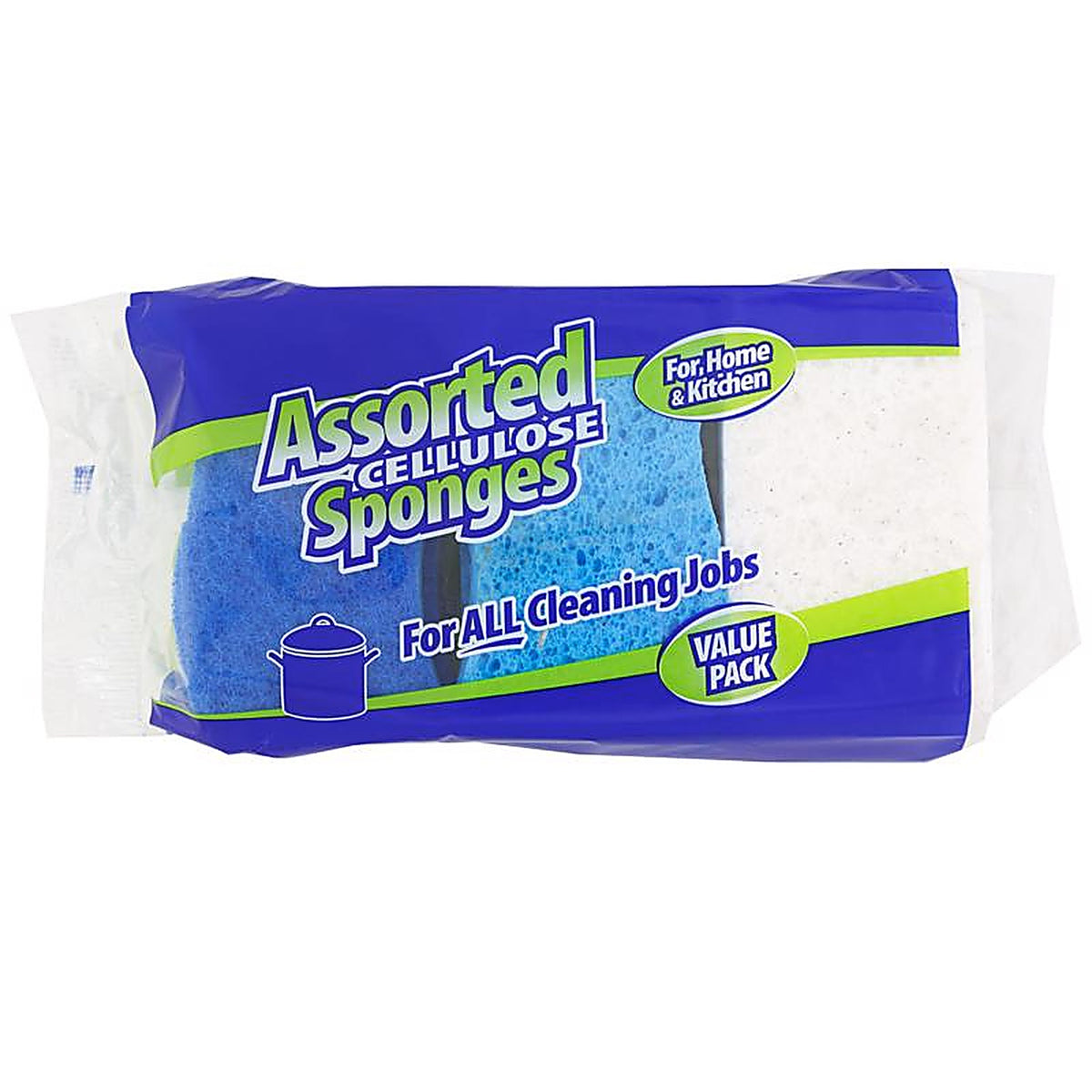 Spongezz - 1501T - Medium Duty Sponge for All Purpose 6 Pack