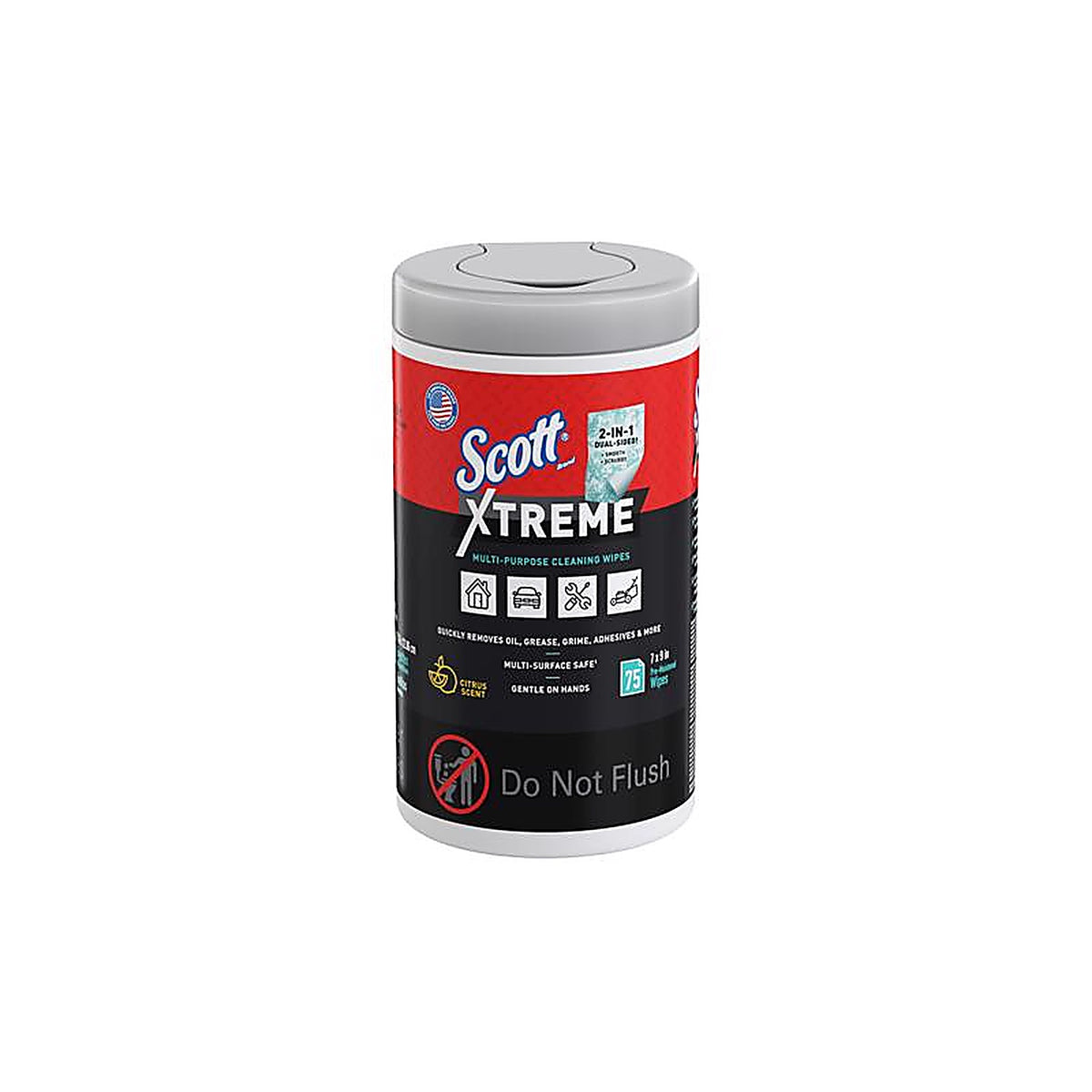 Scott - 54591 - Xtreme Cleaning Wipes 7 In. W X 9 In. L 75 Wipes 1 Pack