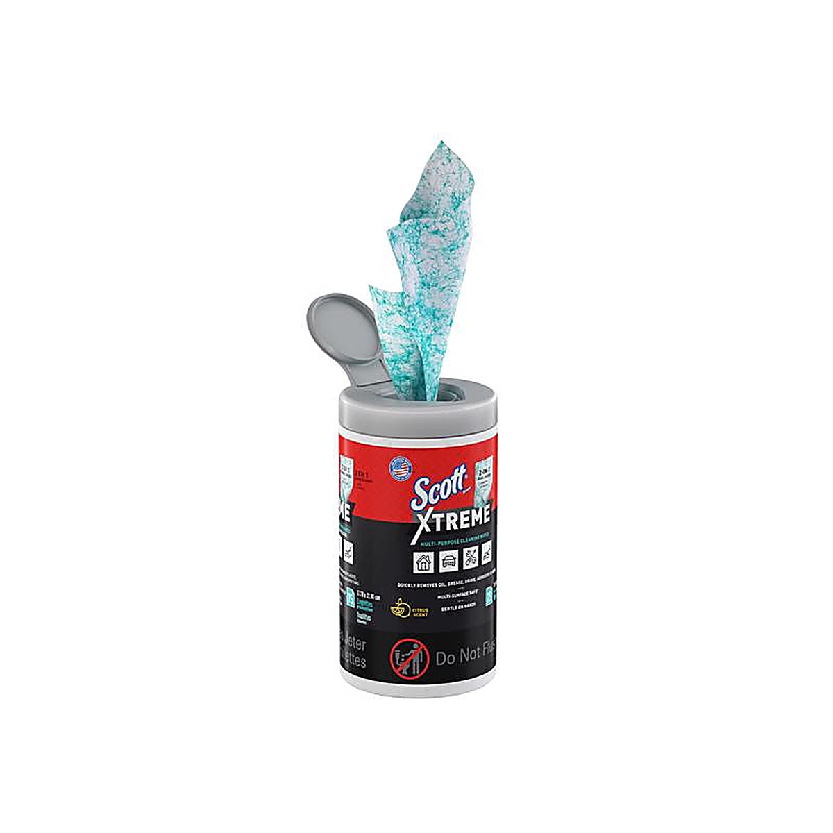 Scott - 54591 - Xtreme Cleaning Wipes 7 In. W X 9 In. L 75 Wipes 1 Pack