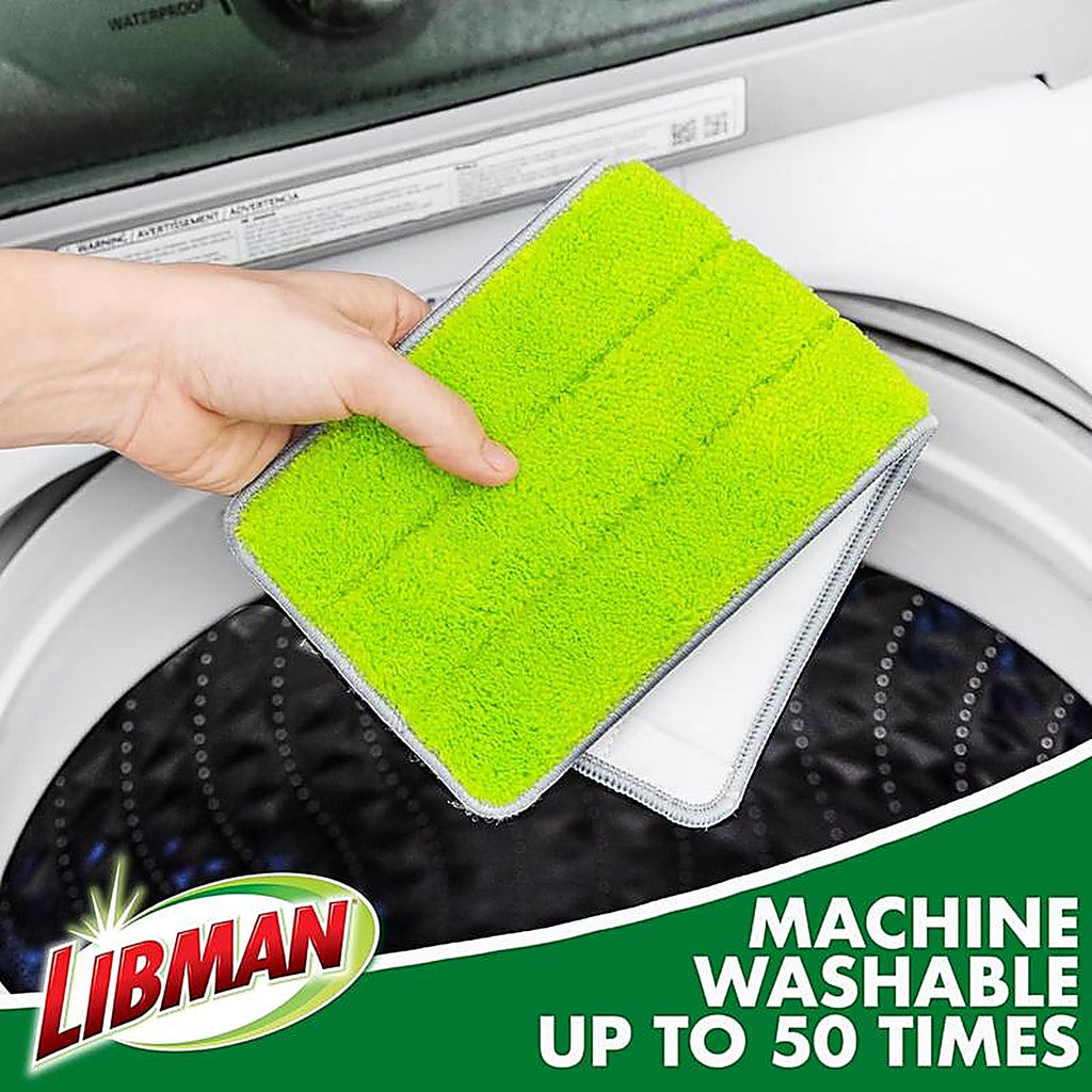 Libman - 1676 - Rinse N Wring 13 In. Flat Microfiber Mop Refill 1 Pack