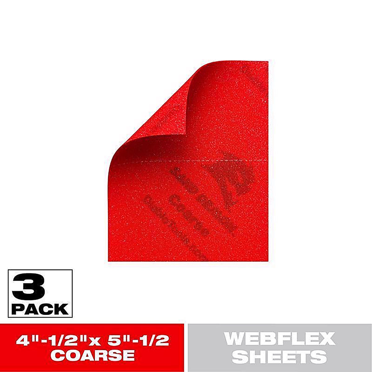 Diablo - DWS045CORF03G - Sand Demon 4-1/2 In. L X 5-1/2 In. W 80 Grit Ceramic Blend Sanding Sheet 3 Pack