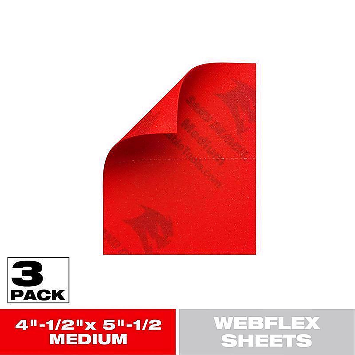Diablo - DWS045MEDF03G - Sand Demon 4-1/2 In. L X 5-1/2 In. W 100 Grit Ceramic Blend Sanding Sheet 3 Pack