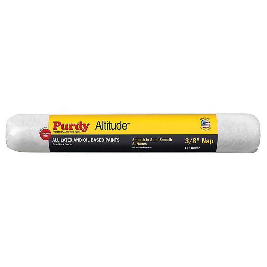 Purdy - 144612142 - Altitude Poly Micro 14 In. W X 3/8 In. Regular Paint Roller Cover 1 Pack