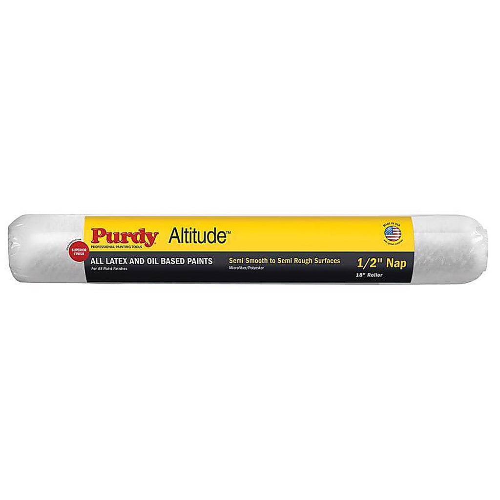 Purdy - 144612183 - Altitude Poly Micro 18 In. W X 1/2 In. Regular Paint Roller Cover 1 Pack