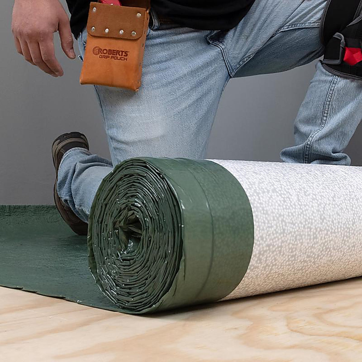 Roberts - 70-102-12 - First Step 3-In-1 Underlayment Roll 2 Mil X 40 In. W X 30 Ft. L Plastic Green 1 Pack