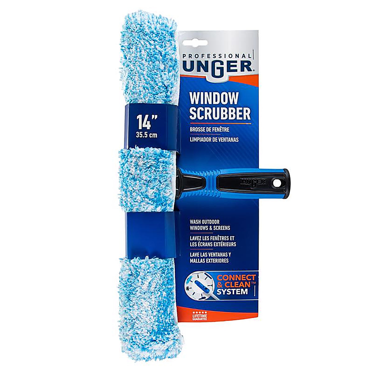 Unger - 983920 - 14 In. Plastic Window Scrubber