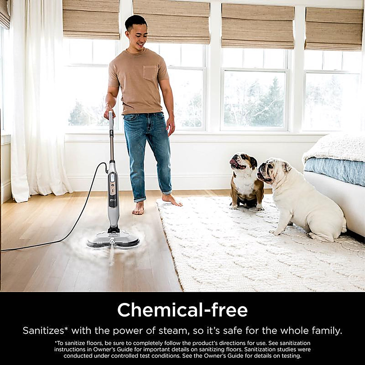 Shark - S8201 - Bagless Corded No Filter Steam Mop