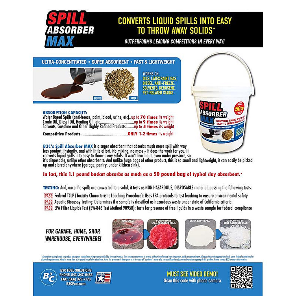 B3C - 7-128-1 - Spill Floor Absorbent