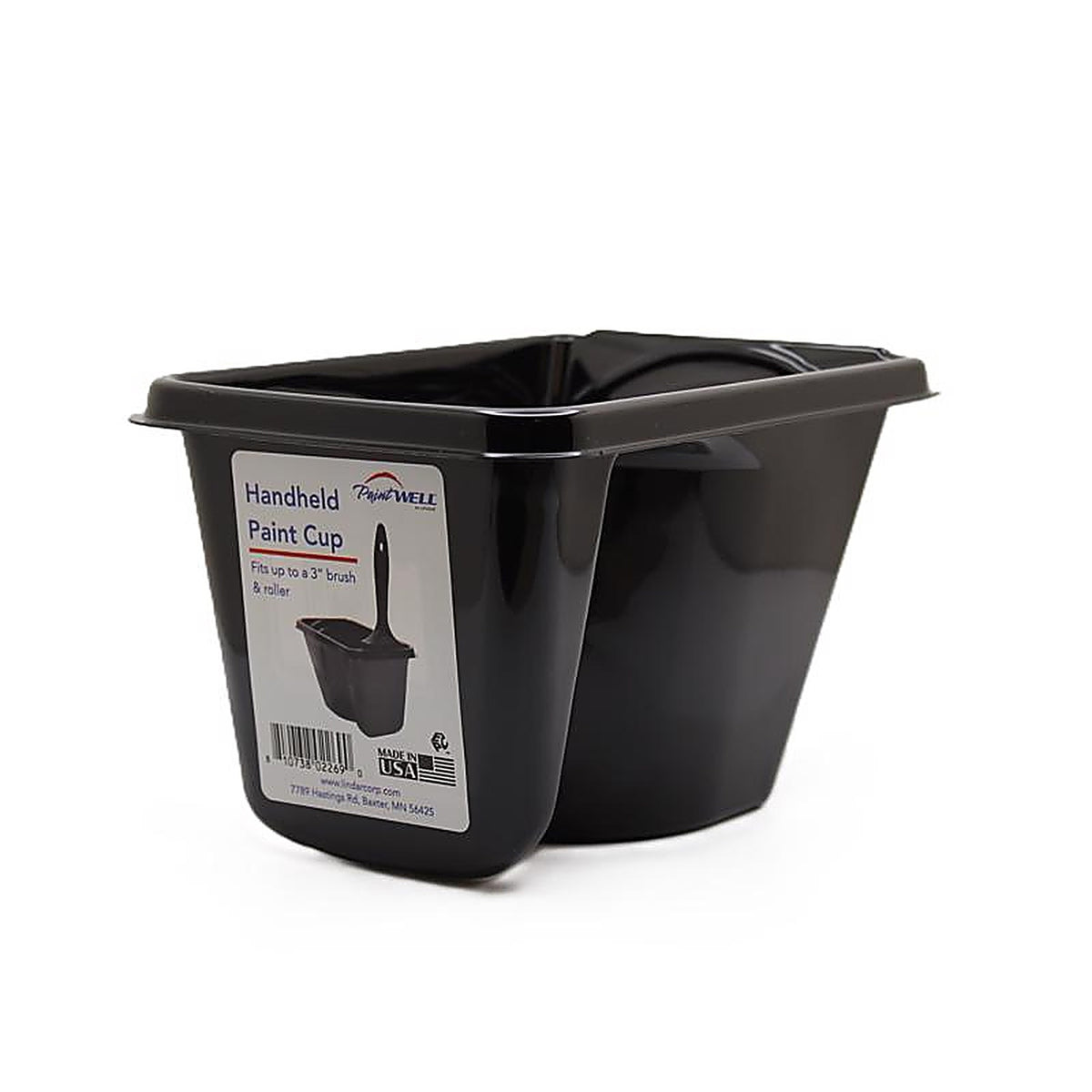 Lindar - 01426 - Paintwell Black Plastic Paint Pail