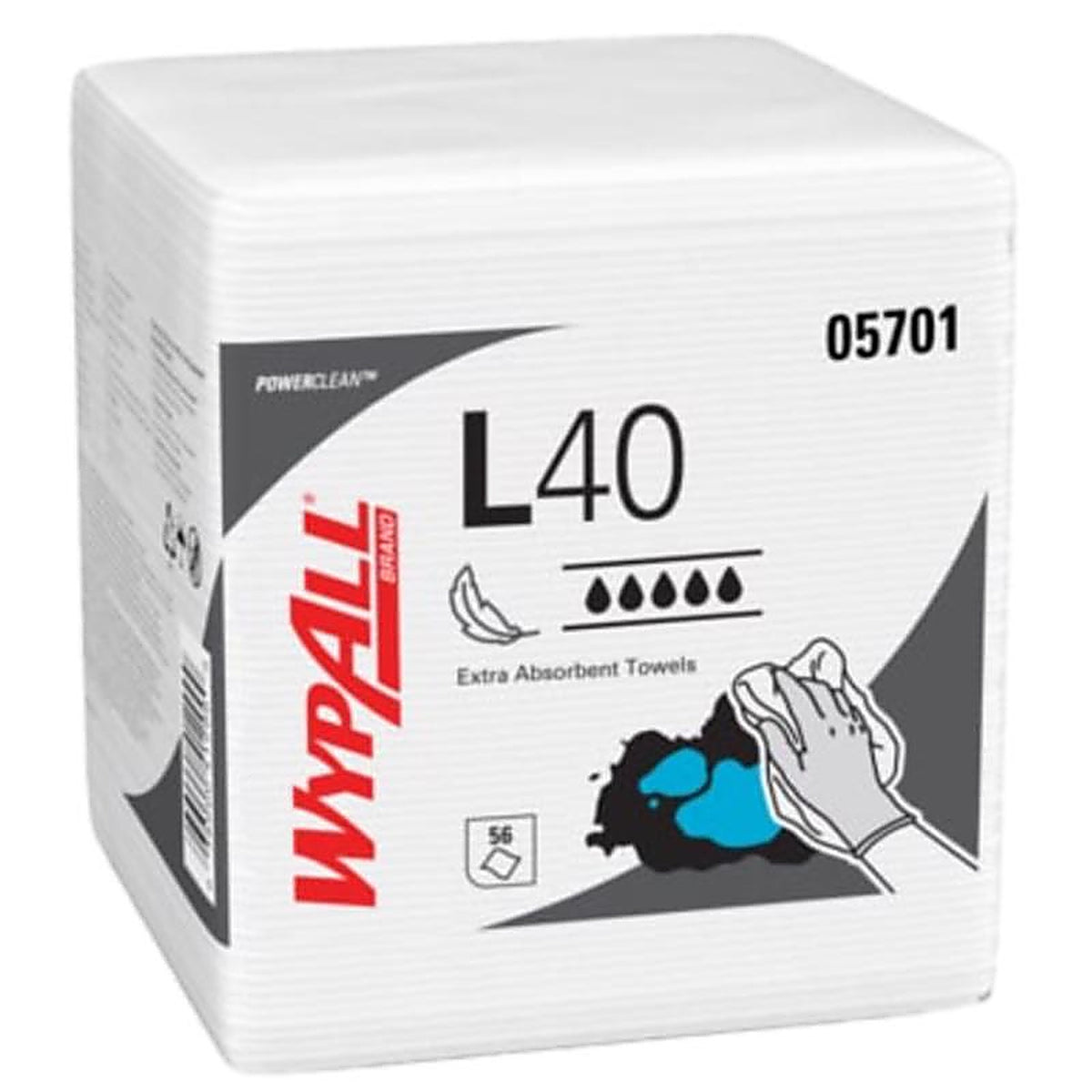 Wypall - 05701 - Cellulose Disposable Towels 12 In. W X 12.5 In. L 1008 Sheet 56 Pack
