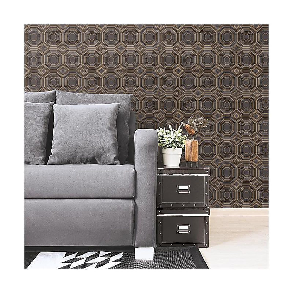RoomMates - RMW1219 - 20.5 In. W X 216 In. L Peel and Stick Wallpaper