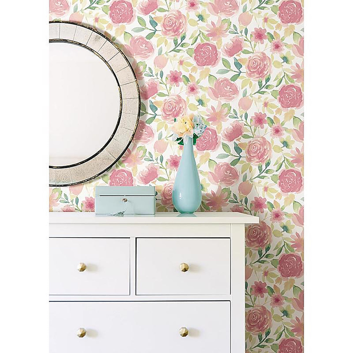 NuWallpaper - NU6006 - 20.5 In. W X 216 In. L Peel and Stick Wallpaper