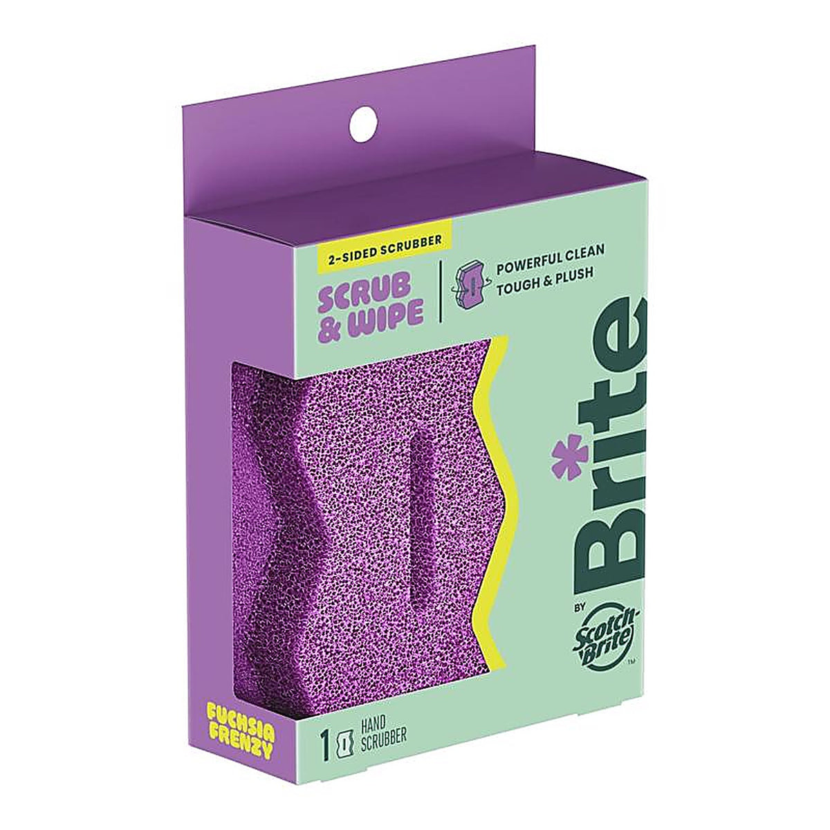 Scotch-Brite - BRSW-PI-6 - Medium Duty Scrubber Sponge for All Purpose 1 Pack