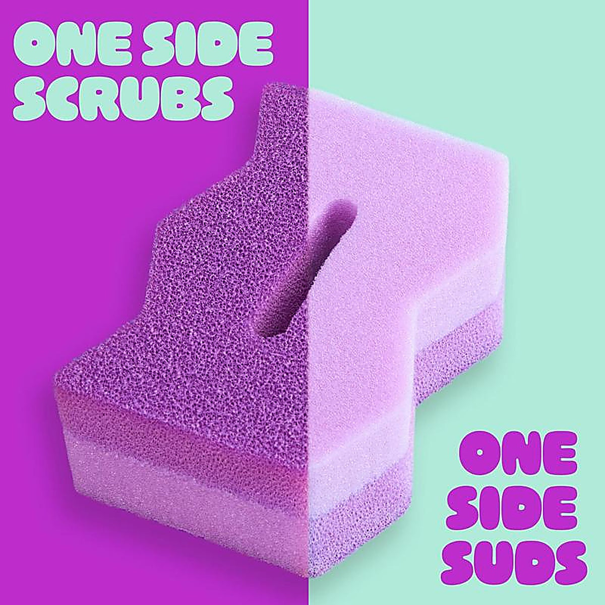 Scotch-Brite - BRSW-PI-6 - Medium Duty Scrubber Sponge for All Purpose 1 Pack