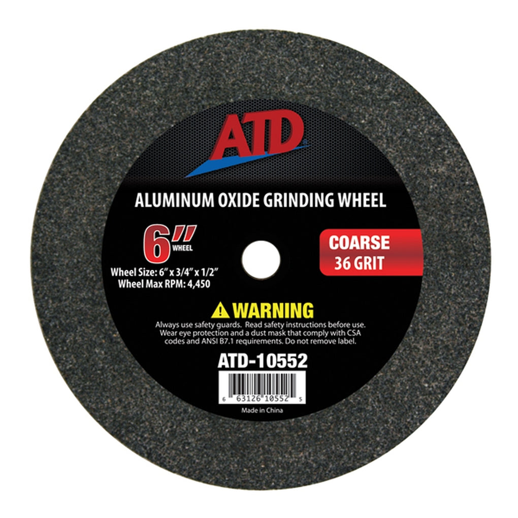 ATD 10552 Replacement 6in. Coarse Grit Grinding Wheel