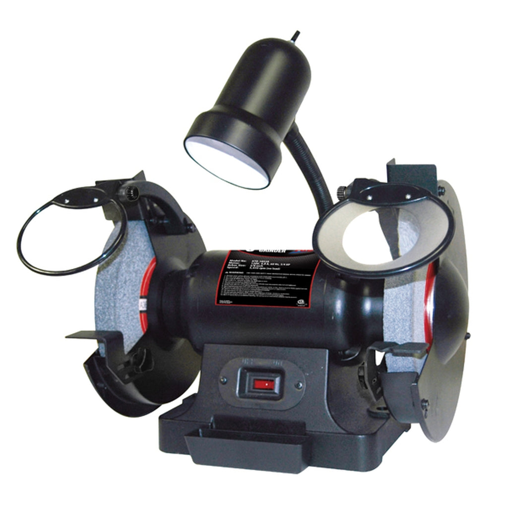 ATD 10558 3/4 Horsepower Bench Grinder, 8in.