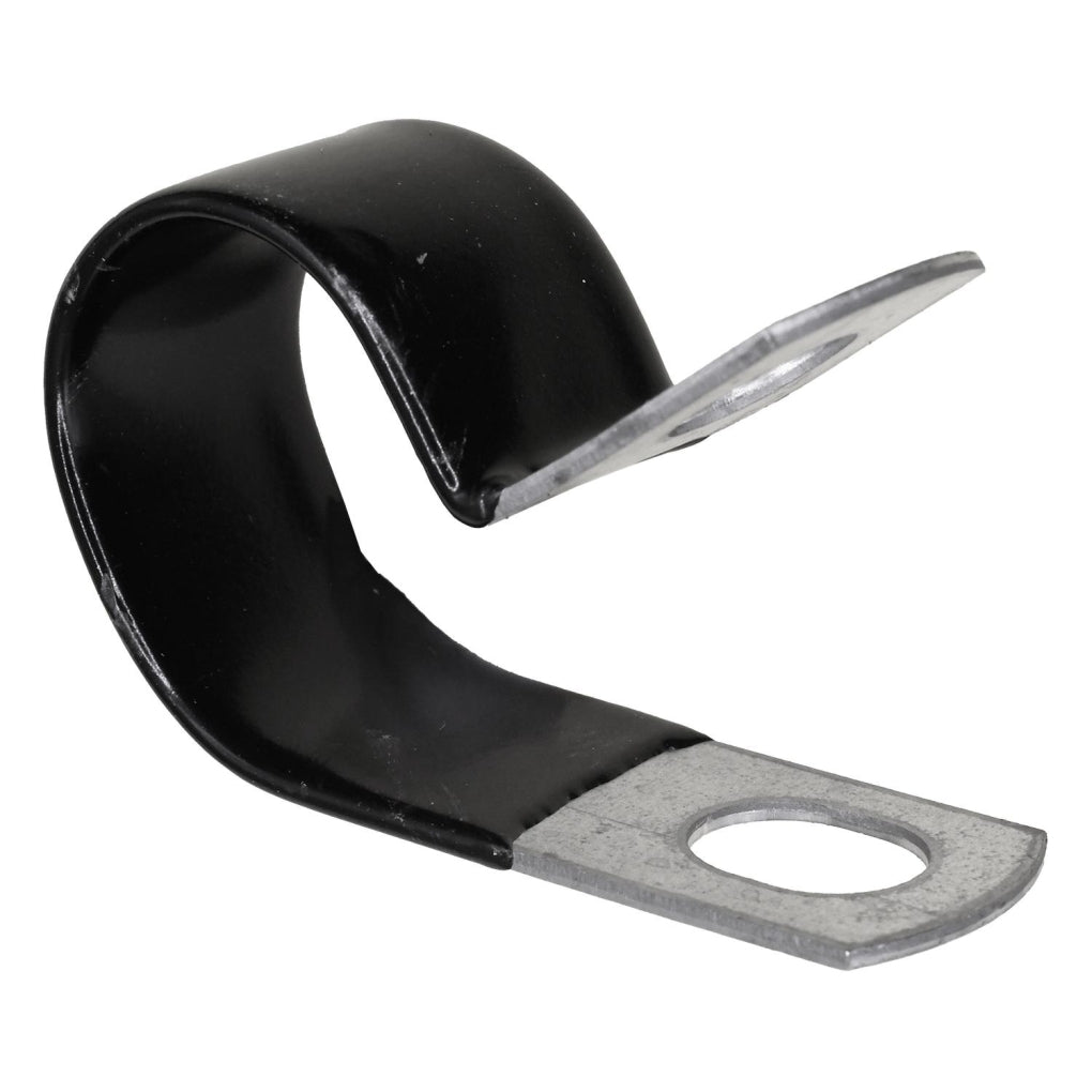 Auveco 10604 Closed Clamp 7/8in. Galvanized Vinyl Coated