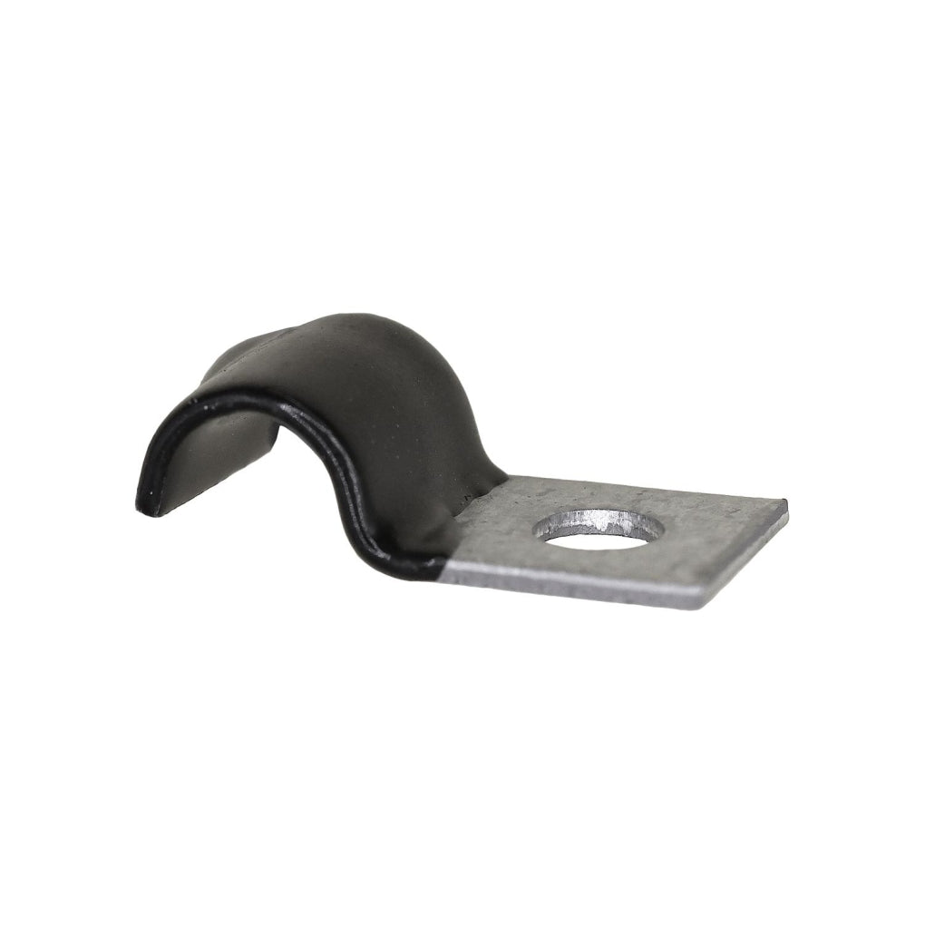 Auveco 10609 Half Clamp 1/4in. Galvanized Vinyl Coated