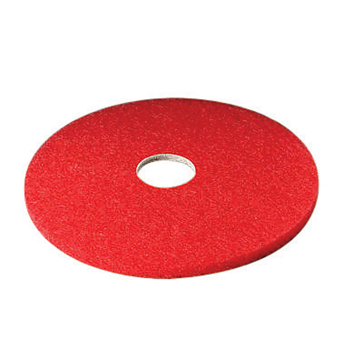 3M - 5100-16 - Scotch-Brite 16 In. D Non-Woven Natural/Polyester Fiber Buffer Floor Pad Red