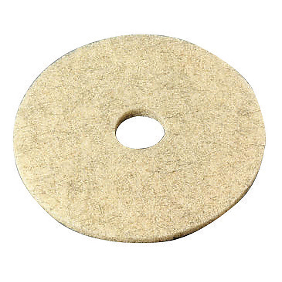 3M 3500-20 Natural Blend 20 in. Dia. Non-Woven Natural/Polyester Fiber Buffer Pad Tan